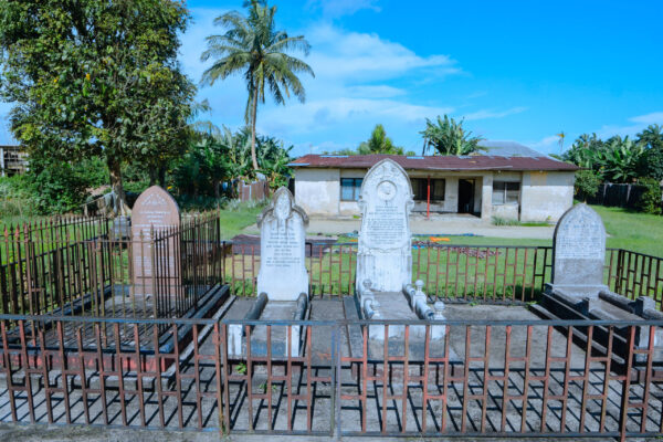 Grave of Samuel Bill, His Wife, and Rev. Ekong Tour