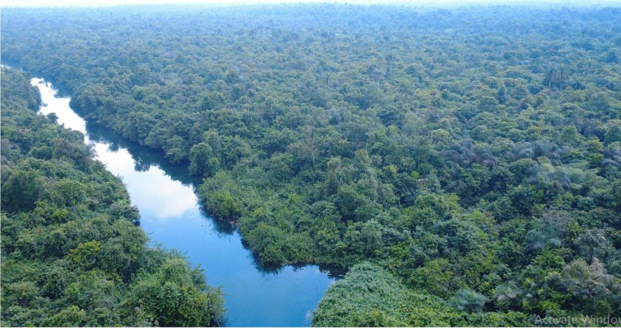 The mystical blue river in Ukanafun, Akwa Ibom State.
