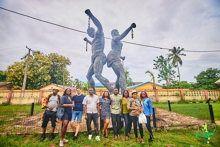 Diaspora returnees to Badagry in Lagos State.