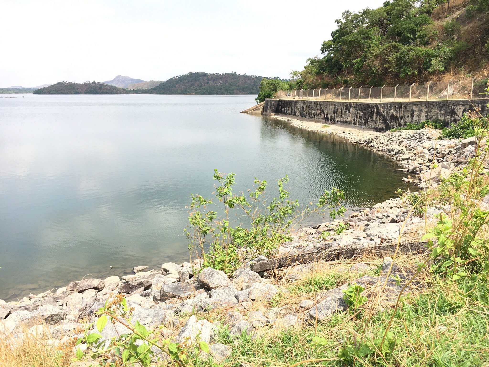 This is Usuma Lower Dam in Abuja, Nigeria.